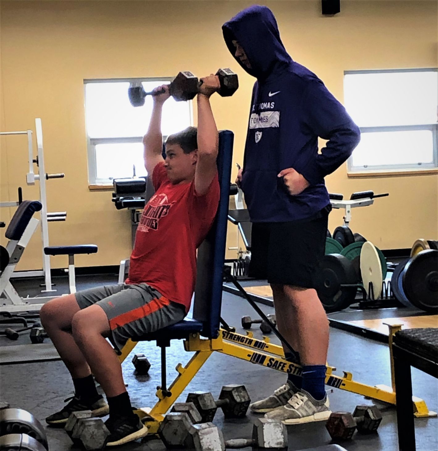 Le Sueur weight room